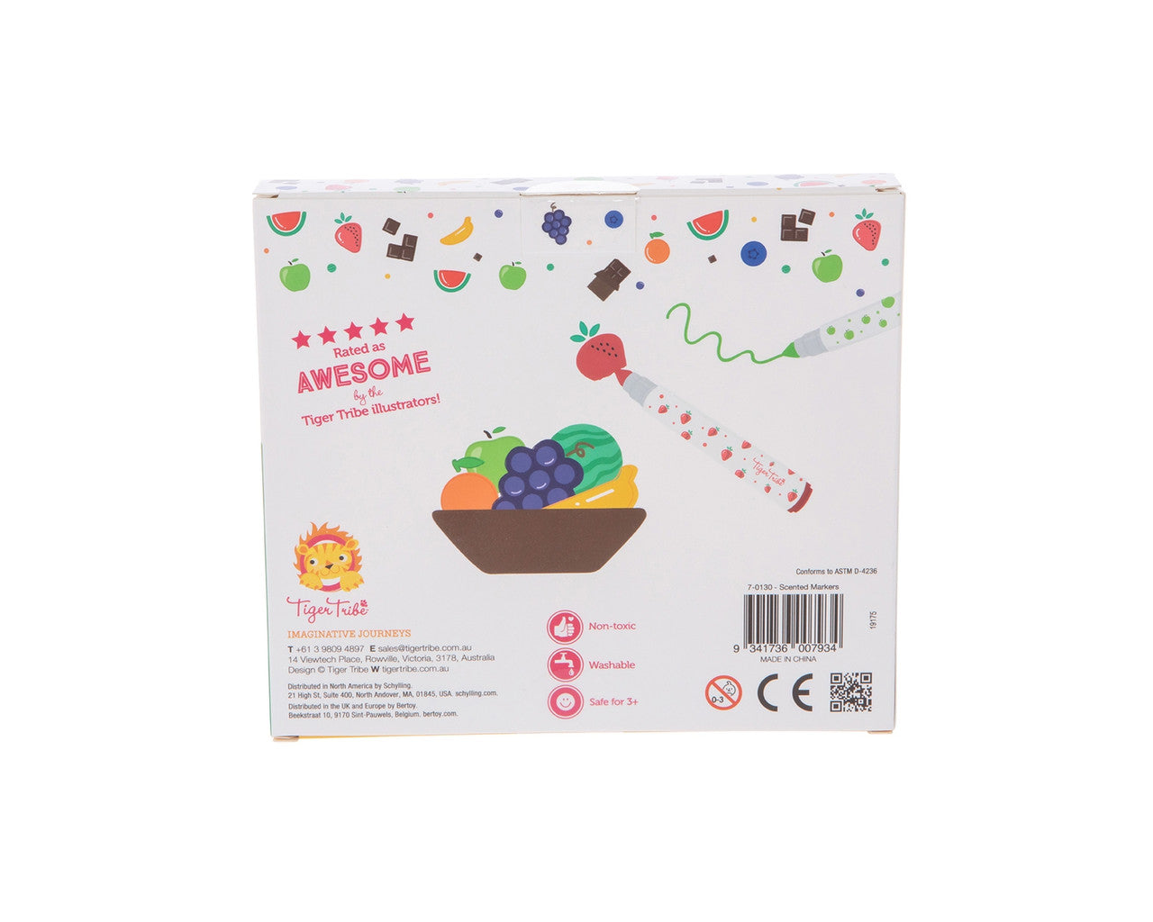 Tiger Tribe - Scented Markers 8pk