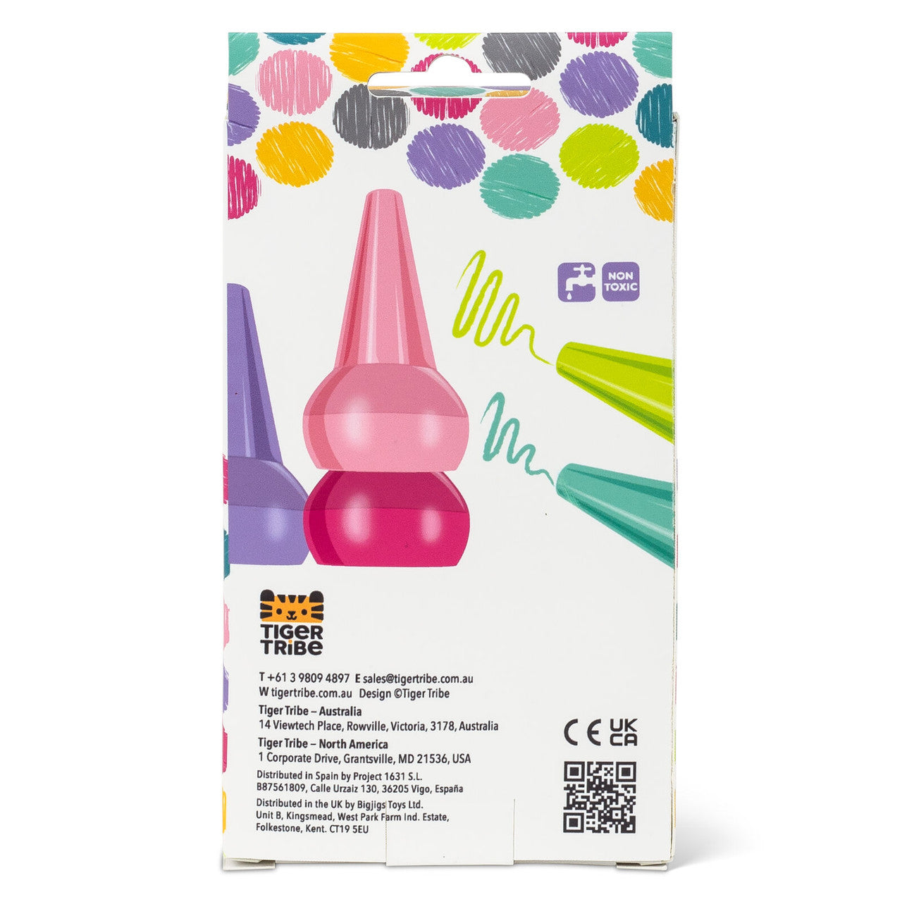 Tiger Tribe - Stackable Crayons - Candy Colours