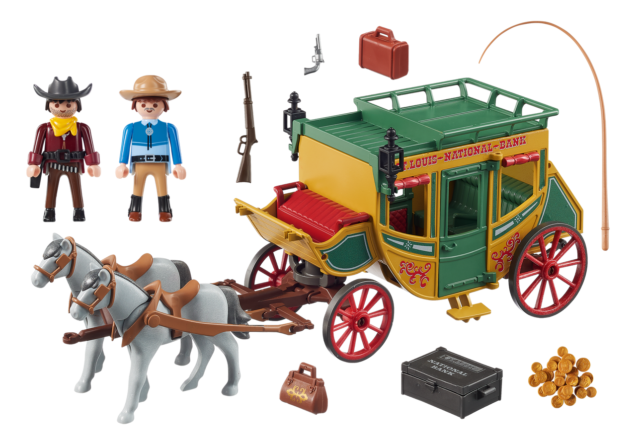 Playmobil Western - Wild West Stagecoach 71862