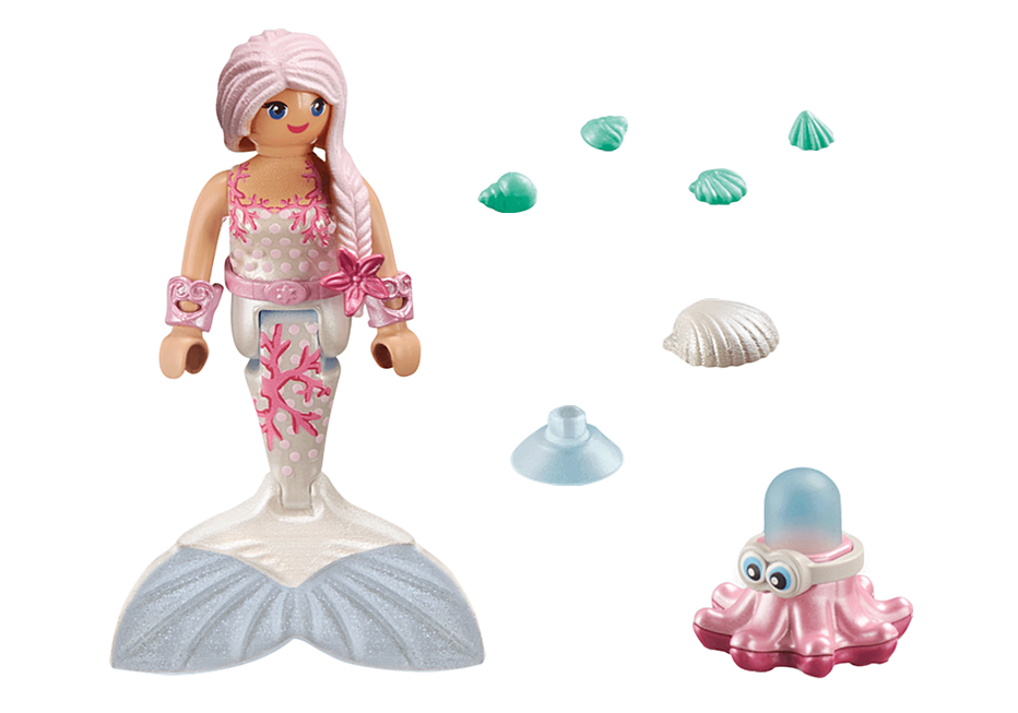 Playmobil - Special Plus - Mermaid with Squirt Octopus 71477