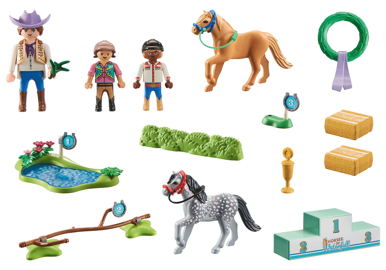 Playmobil - Horses of Waterfall - Pony Tournament 71495