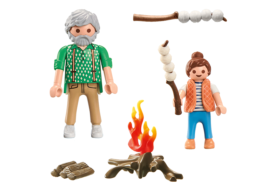 Playmobil - My Life - Campfire with Marshmallows 71513