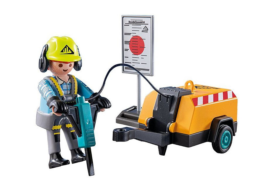 Playmobil - Action Heroes - Construction Worker 71752