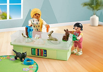 Playmobil - My Life - Starter Pack Rabbit Family 71753