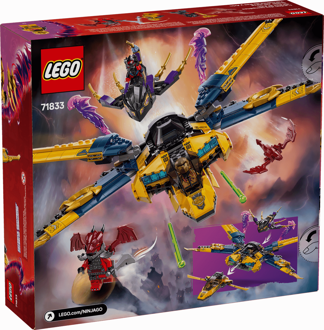 LEGO® Ninjago® - Ras and Arin's Super Storm Jet 71833