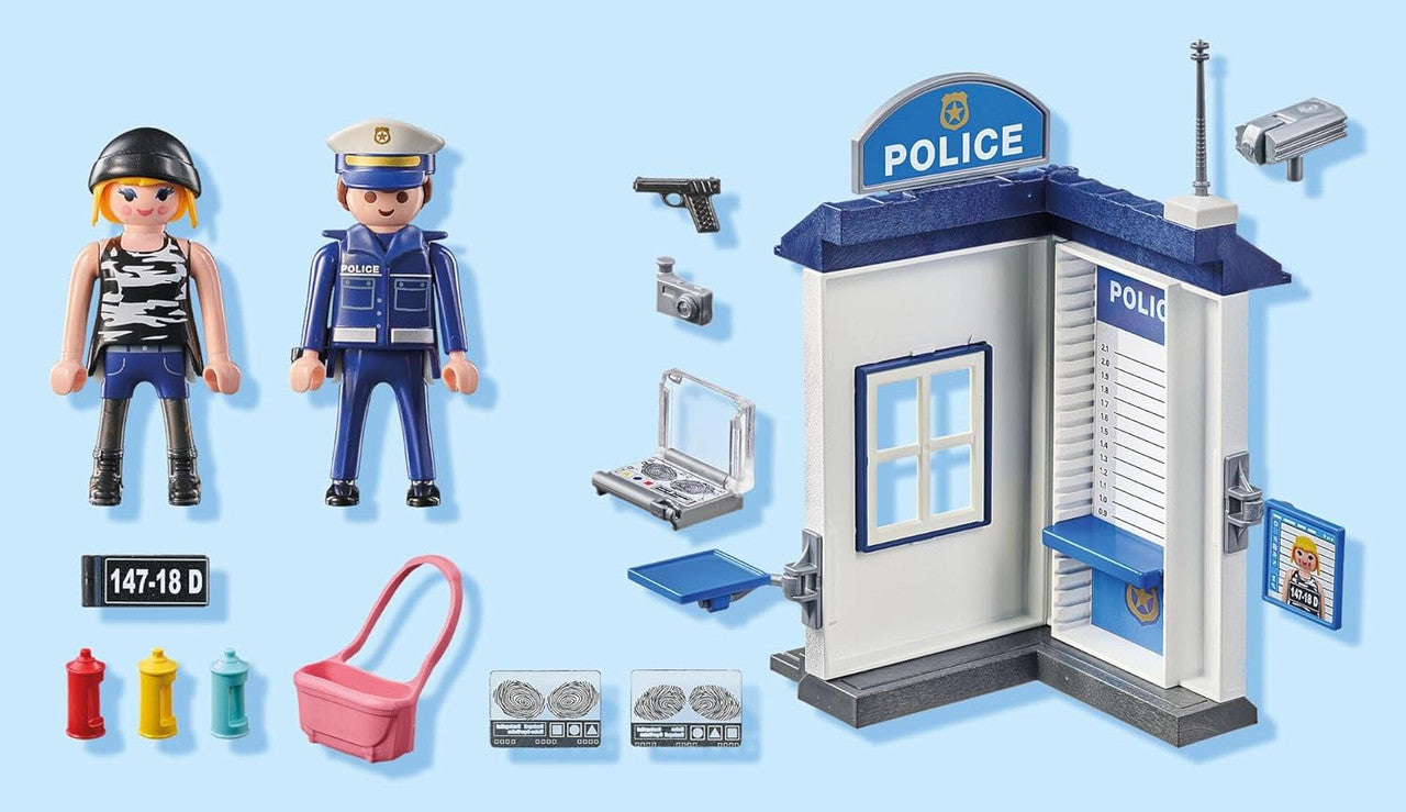 Playmobil - City Action - Police Interrogation Room Starter Pack 71733