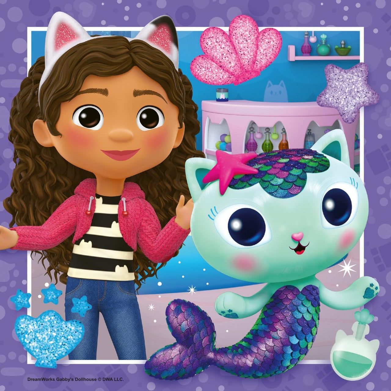 Ravensburger 3x49pc- Gabby's Dollhouse Puzzle - It's Meow Time