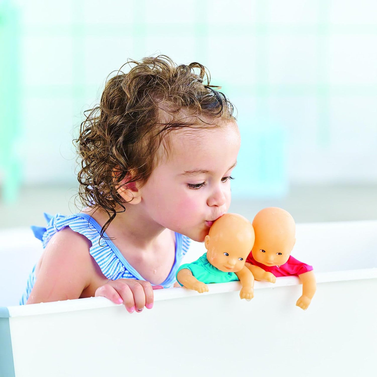 Corolle Mini Bath Doll - Bleu 20cm