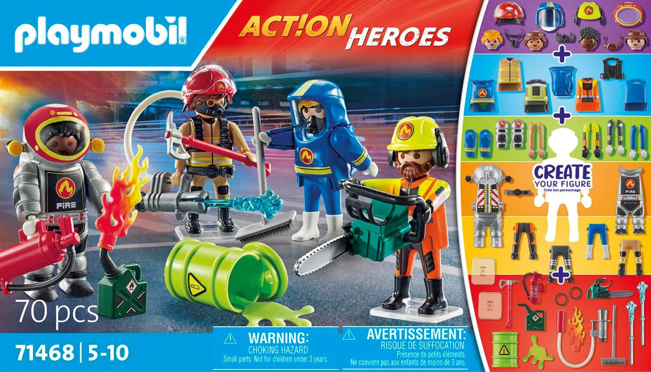 Playmobil - Action Heroes - My Figures Fire Brigade 71468