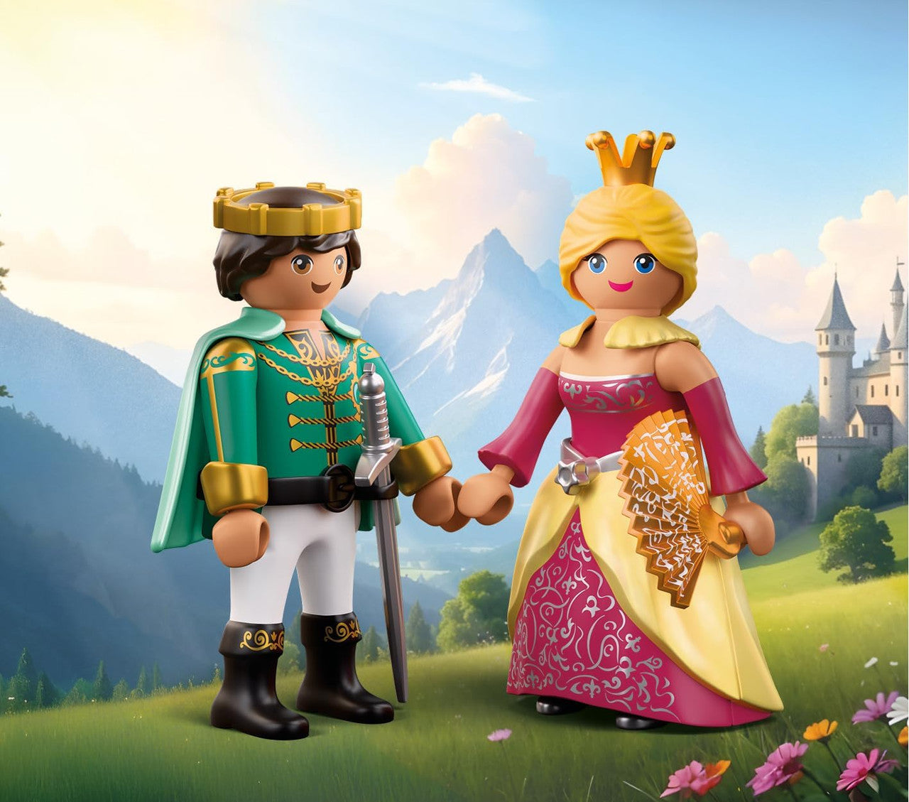 Playmobil - DuoPack - Prince and Princess 71886