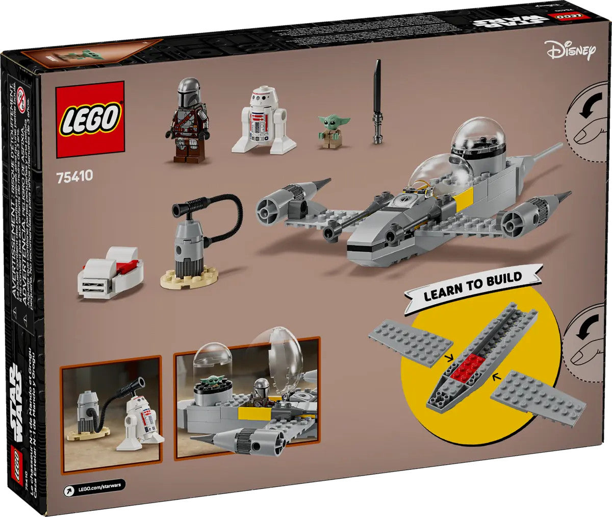 LEGO® Star Wars™ - Mando and Grogu's N-1 Starfighter™ 75410
