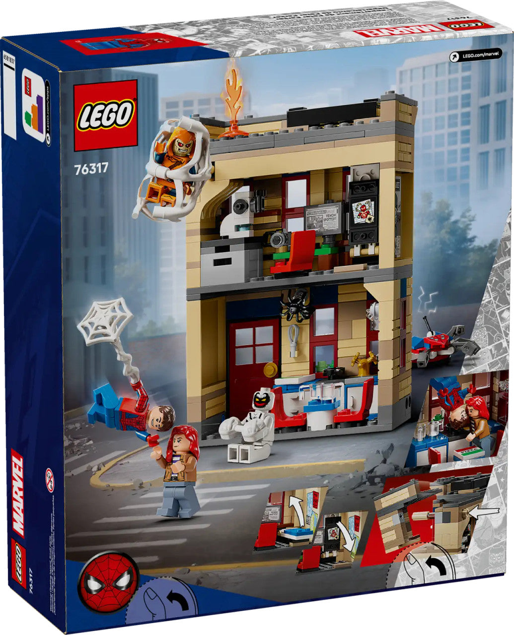 LEGO® Marvel - Peter Parker’s Apartment 76317