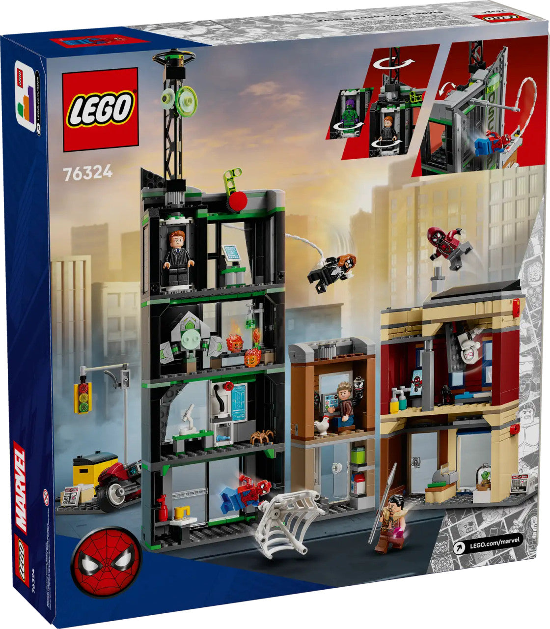 LEGO® Marvel - Spider-Man vs. Oscorp 76324