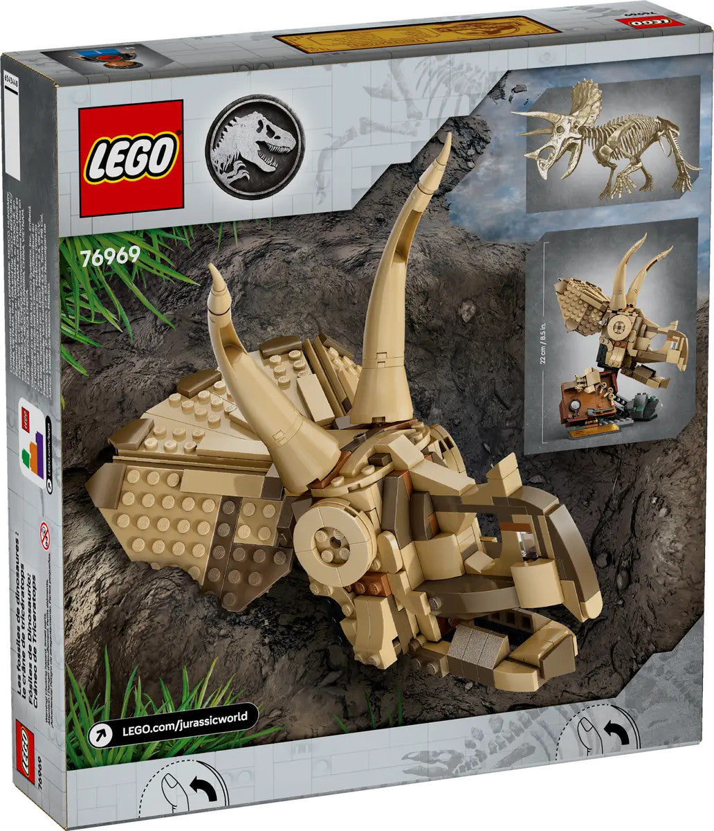 LEGO® Jurassic World™ - Dinosaur Fossils: Triceratops Skull 76969