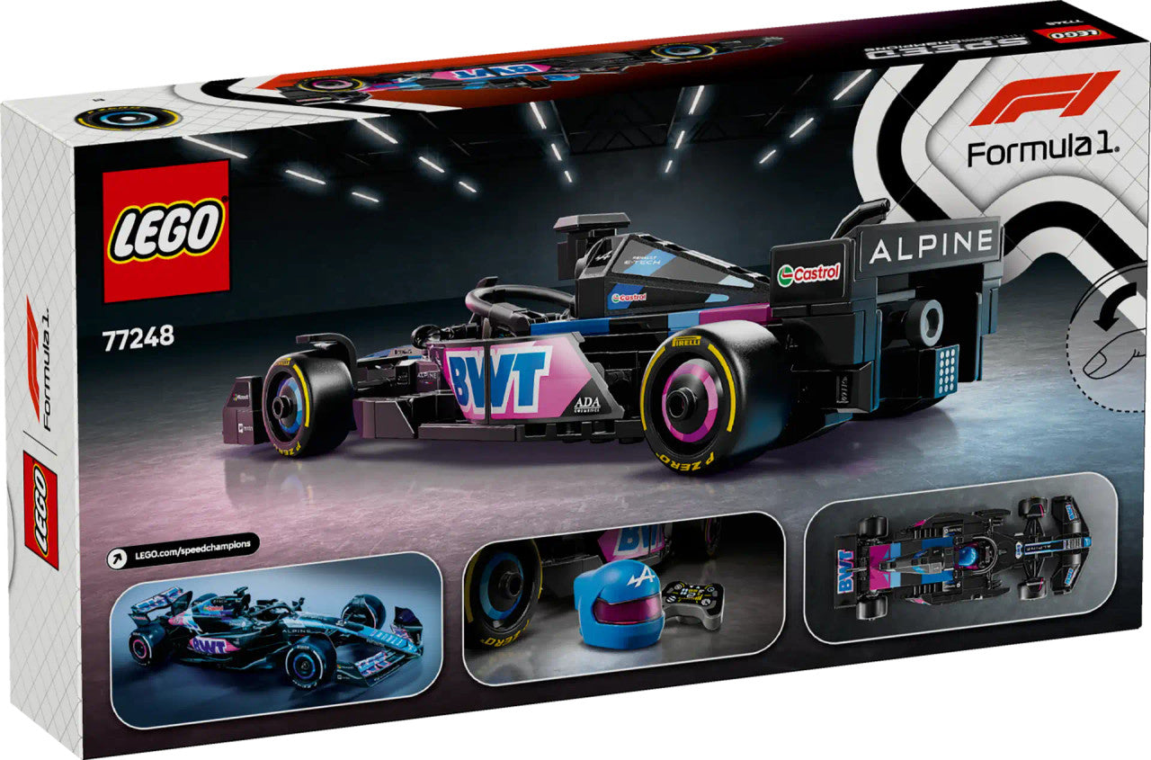 LEGO® Speed Champions - BWT Alpine F1® Team A524 Race Car 77248