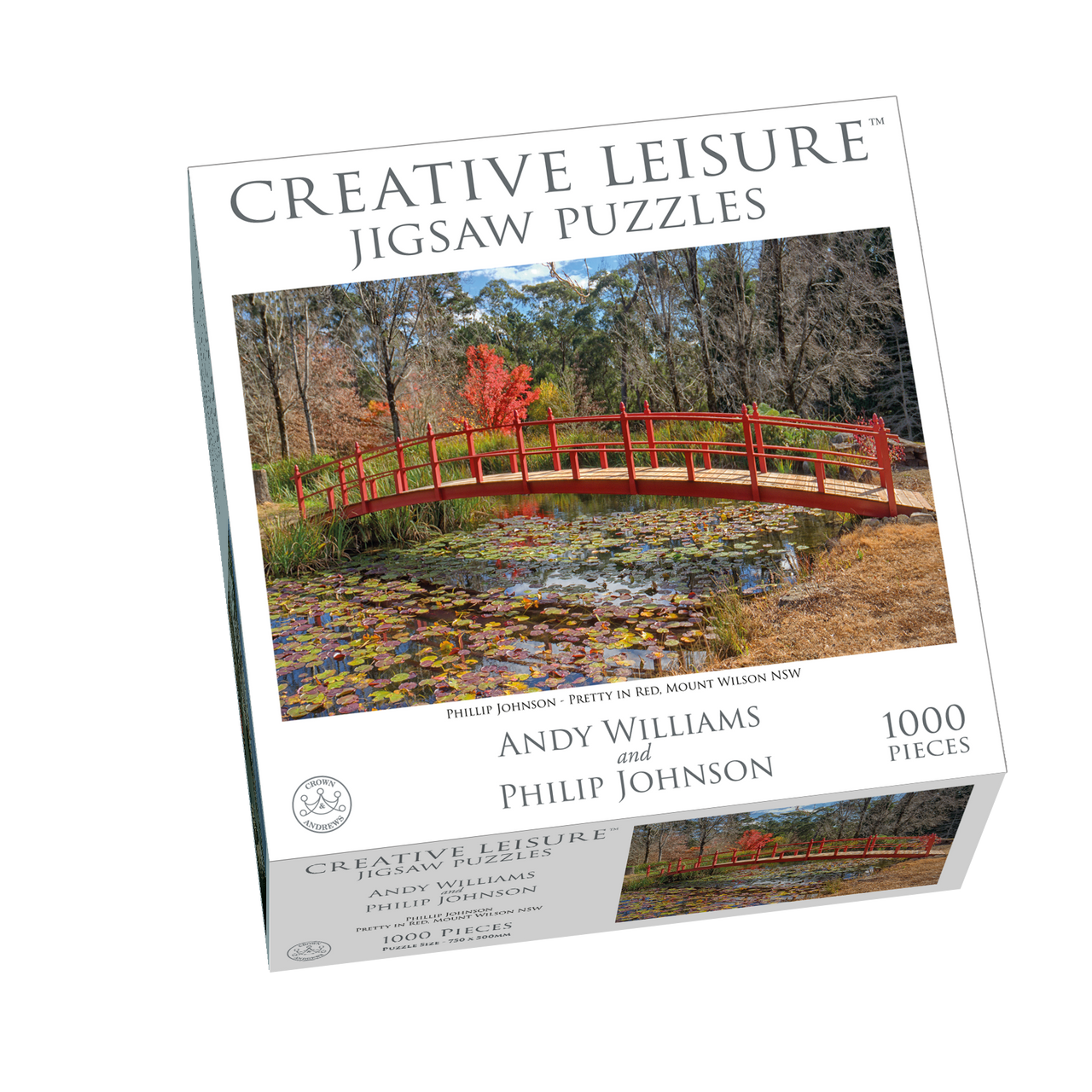 Creative Leisure 1000pc Puzzle - Philip Johnson, Pretty in Red - Mount Wilson NSW