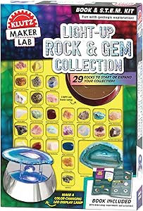Klutz - Light-Up Rock & Gem Collection