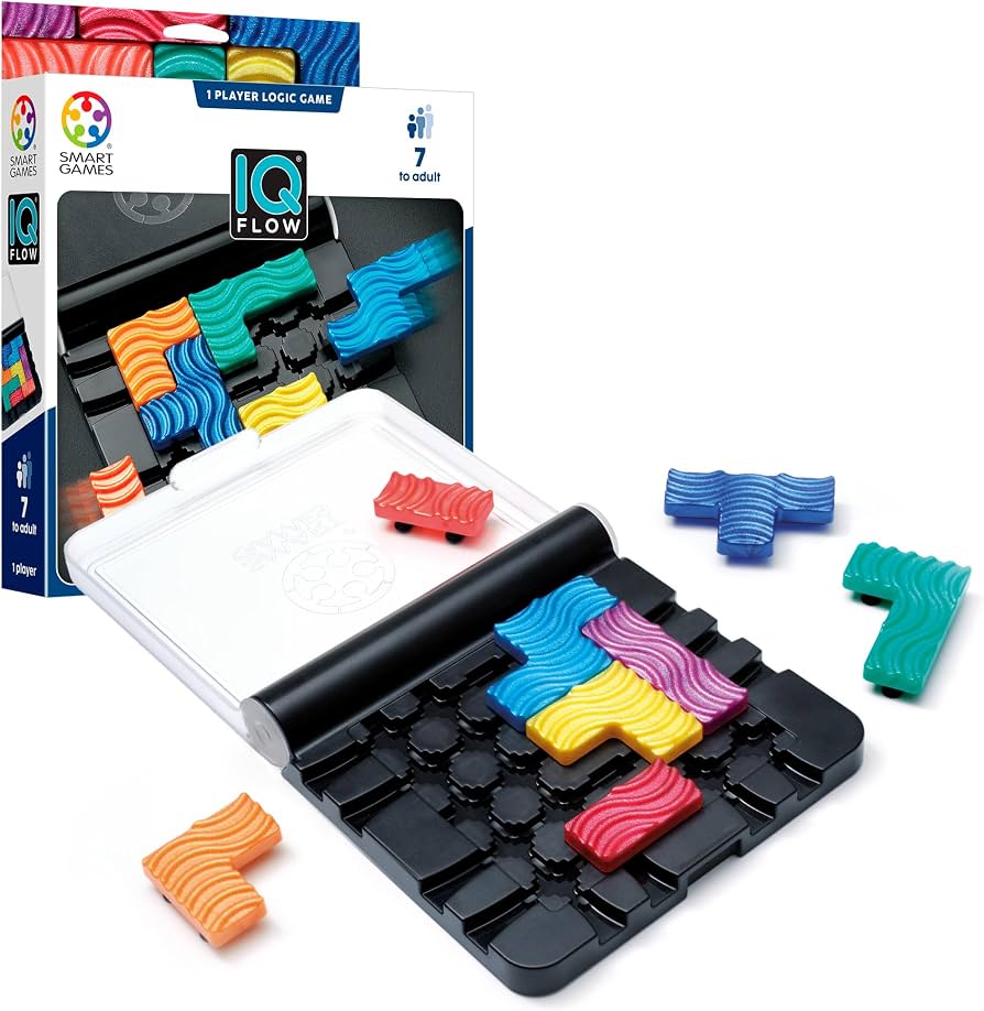 Smart Games IQ Flow Sliding Brain Teaser Puzzle - 120 Challenges