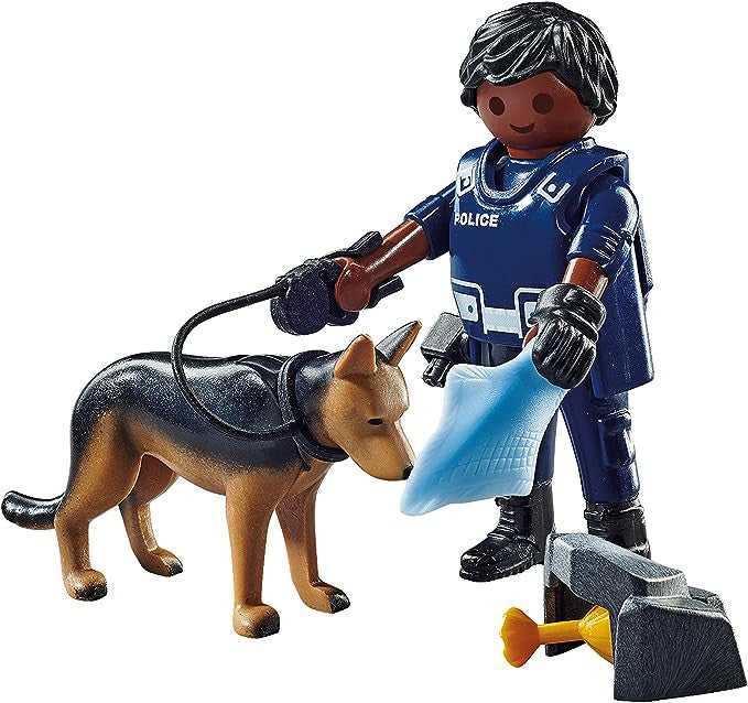 Playmobil - Policeman with Sniffer Dog | 71162