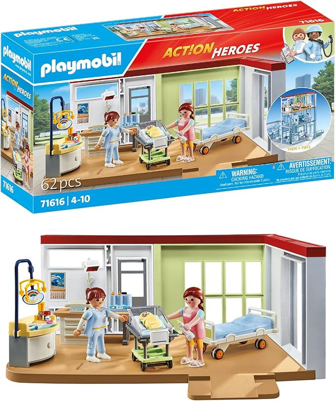 Playmobil - Action Heroes - Maternity Ward 71616