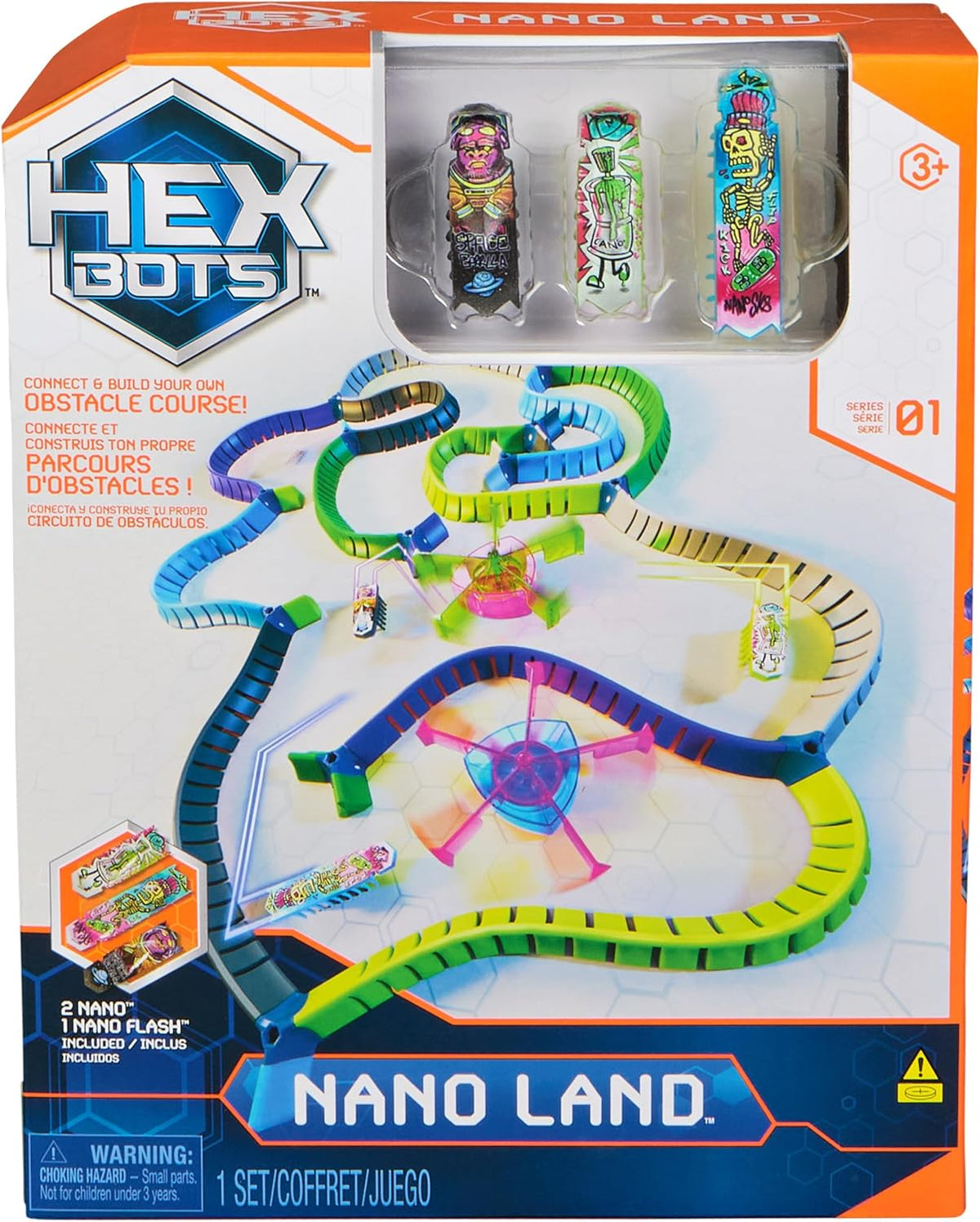 HEXBOTS - Flash Nano Land Playset