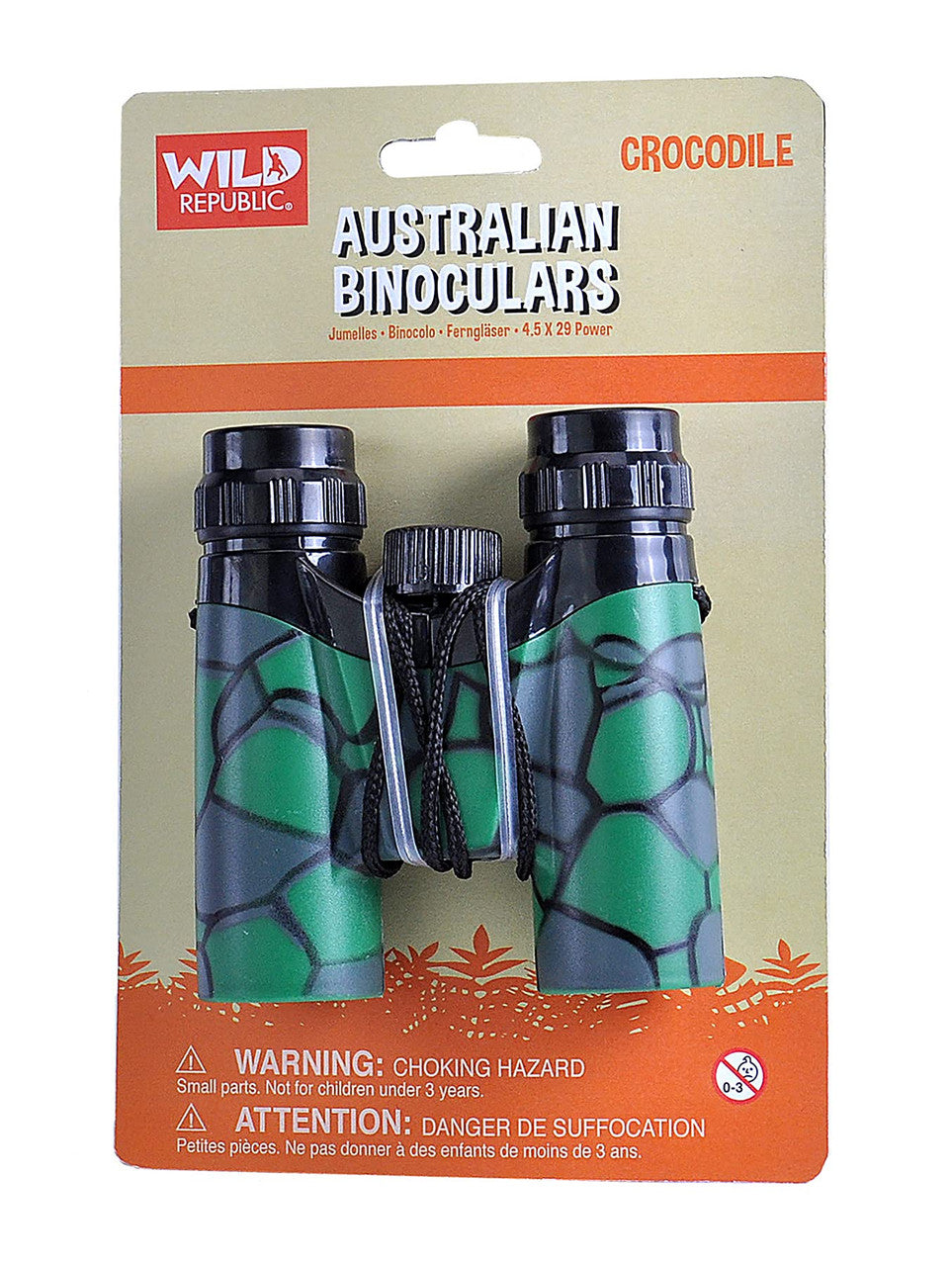 Wild Republic- Crocodile Print Binoculars