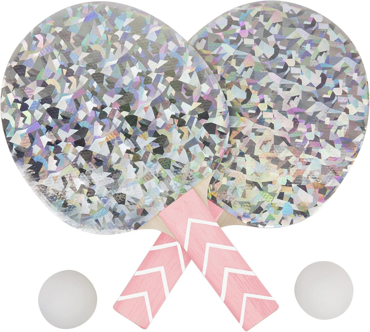 Sunnylife - Play On Table Tennis Set - Holographic *Slight Box Damage*