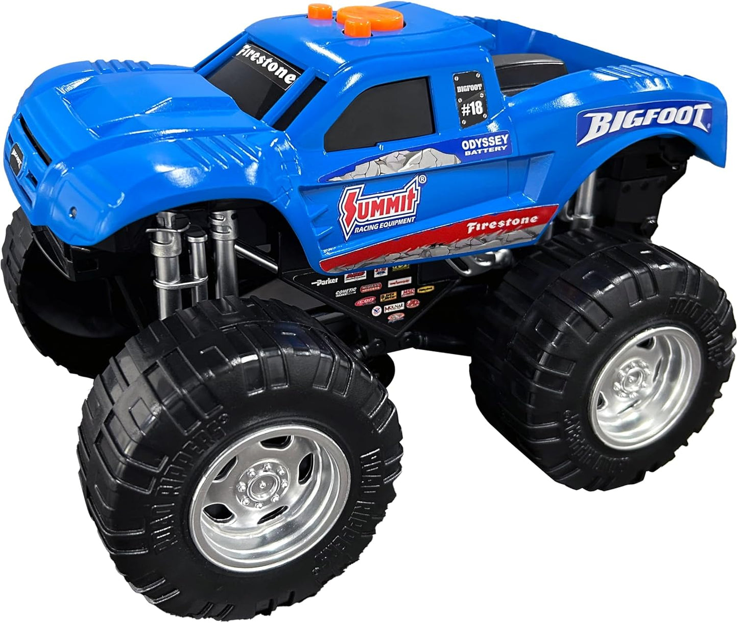 Nikko Road Rippers BIGFOOT truck performing wheelie action
