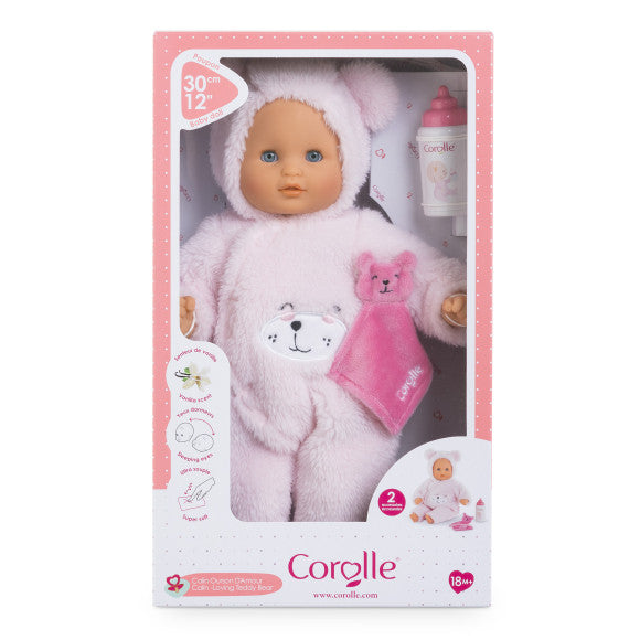 Corolle Mon Premier - Bébé Calin Loving Teddy Bear Baby Doll 30cm