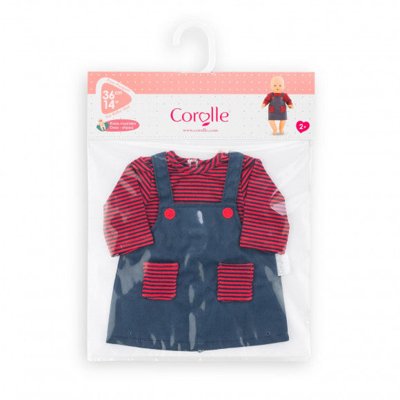 Corolle Mon Classique - Striped Dress - 36cm