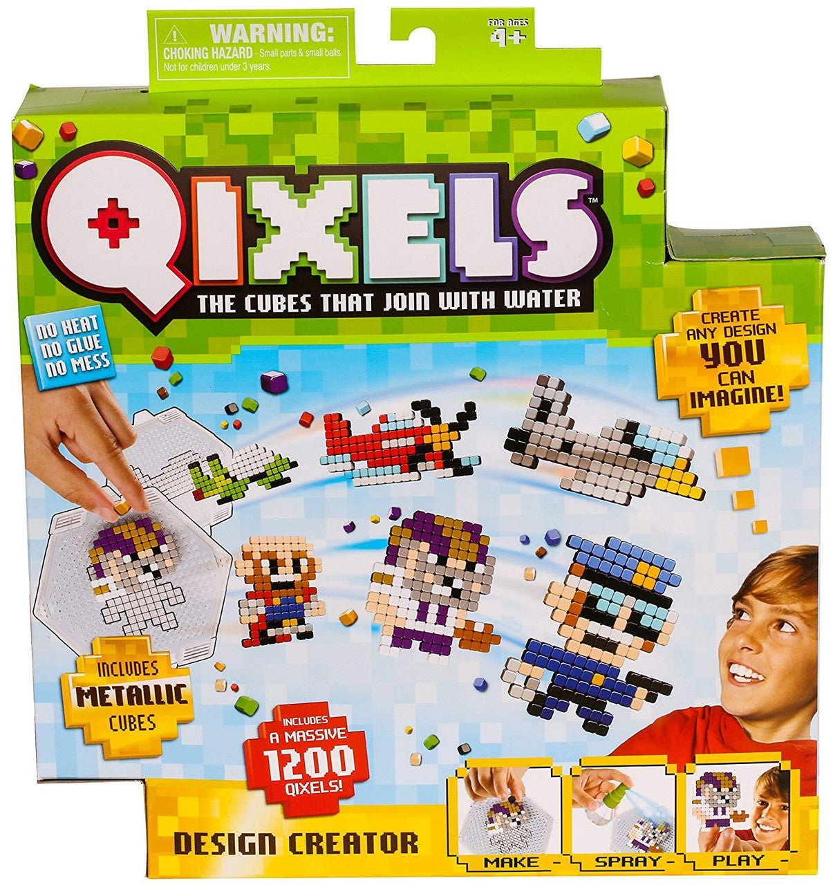 Qixels S3 - Metallic Design Creator