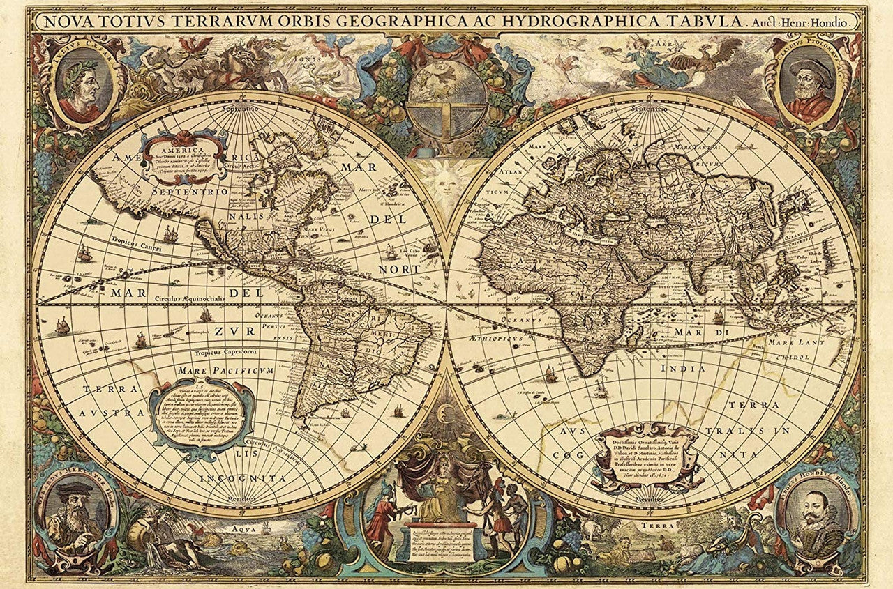 Ravensburger 5000pc - Historical World Map Puzzle
