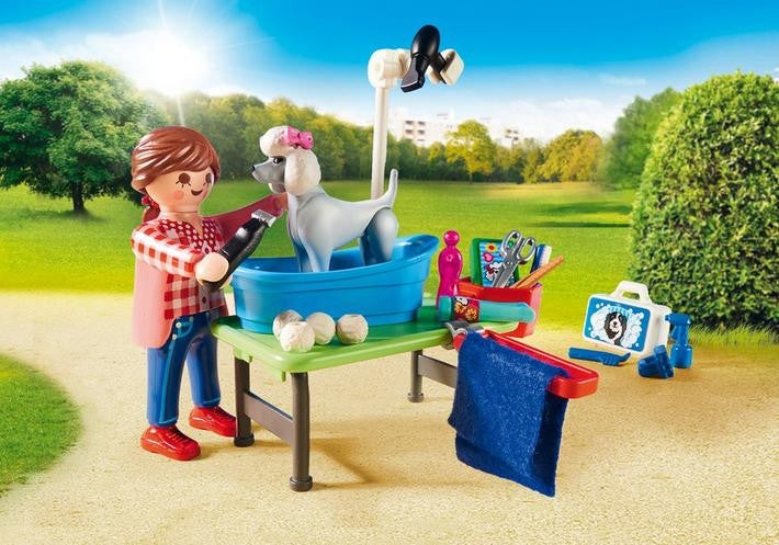 Playmobil City Life - Pet Hotel - Mobile Pet Groomer 9278