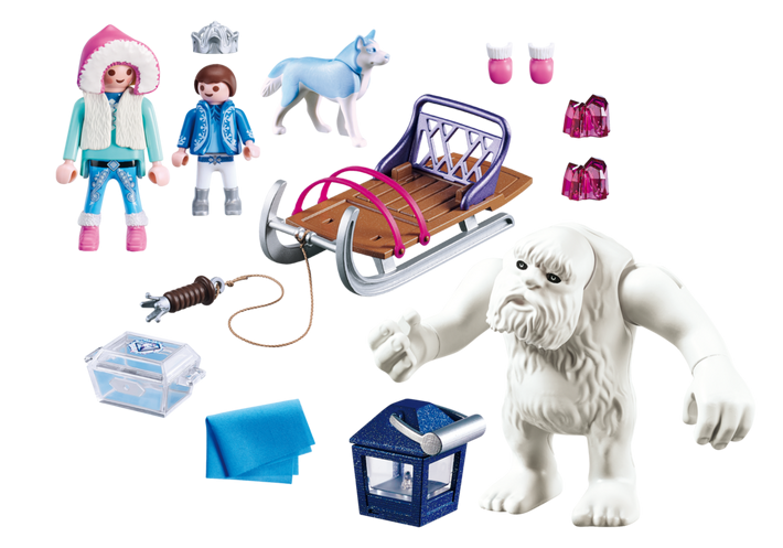 Playmobil - Yeti with Sleigh 9473 **Minor Box Damage**