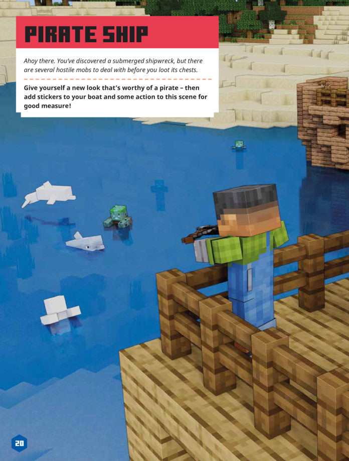 Minecraft Character Creator Sticker Book