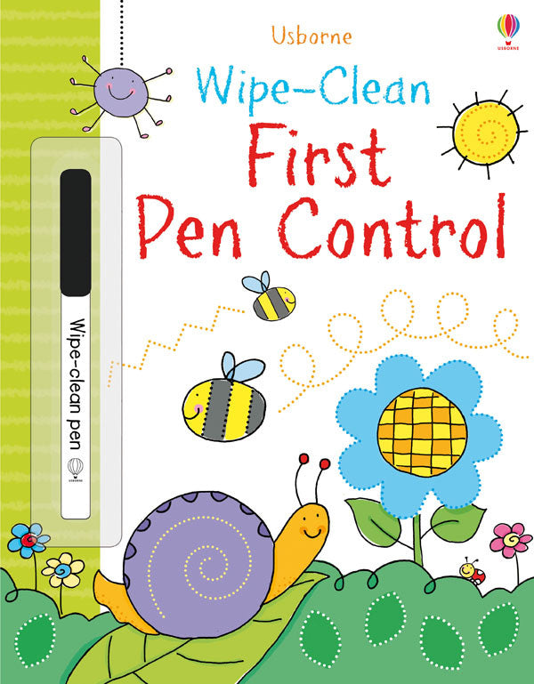 Usborne Wipe-Clean First Pen Control