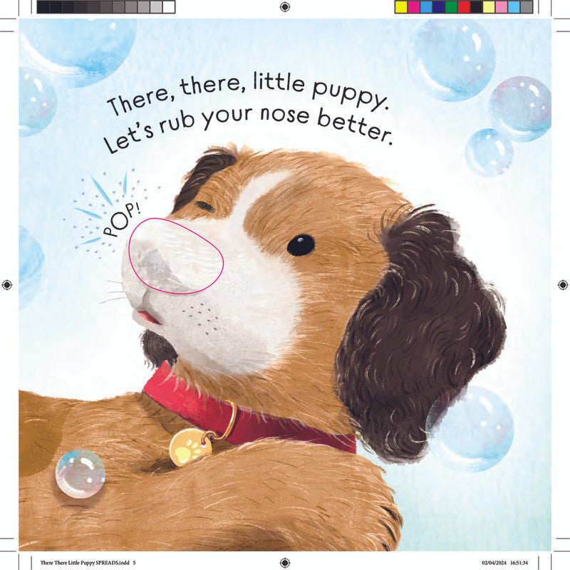 Usborne - There There Little Puppy Touchy Feely Book