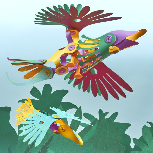 Clixo - Tropical Birds 22pc