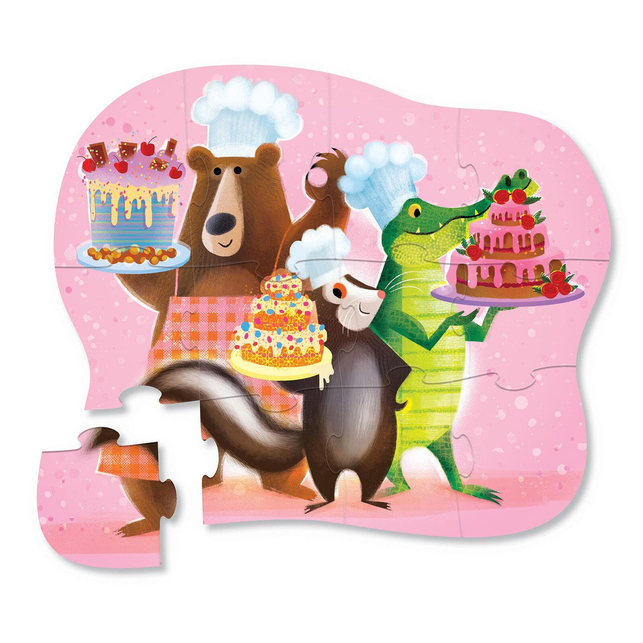 Crocodile Creek - 12 piece Mini Puzzle - Sweet Treats