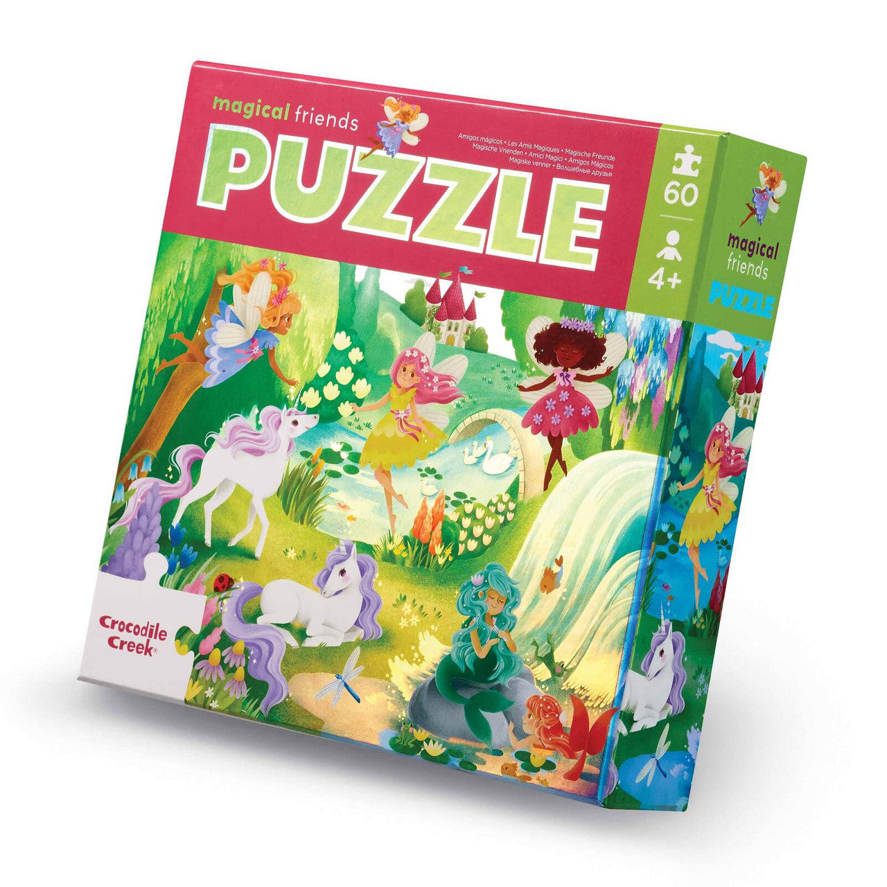 Tiger Tribe - Foil Puzzle 60pc - Magical Friends