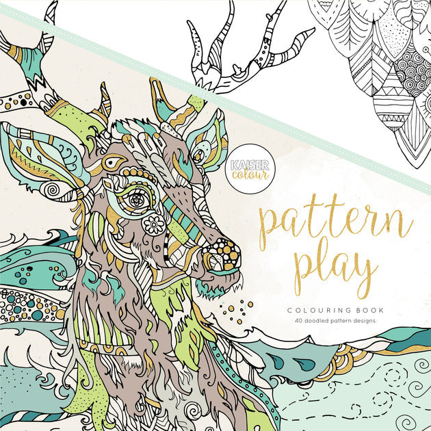 Kaisercolour - Colouring Book - Pattern Play