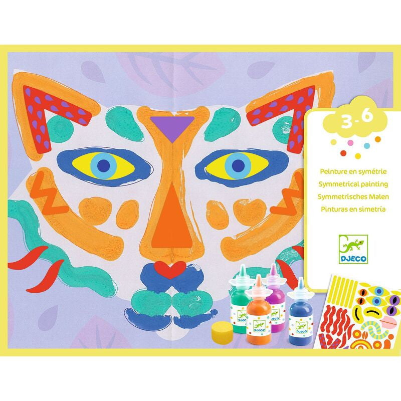 Djeco - To Smooth and Squish Painting Set