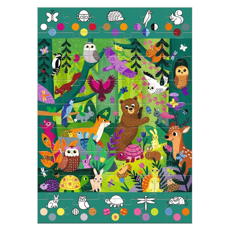 Djeco - Observation Forest Giant Puzzle - 54pc