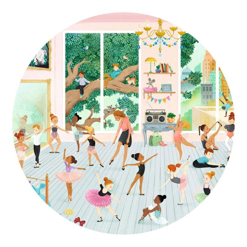 Djeco - The Dance School Observation Puzzle 100pc