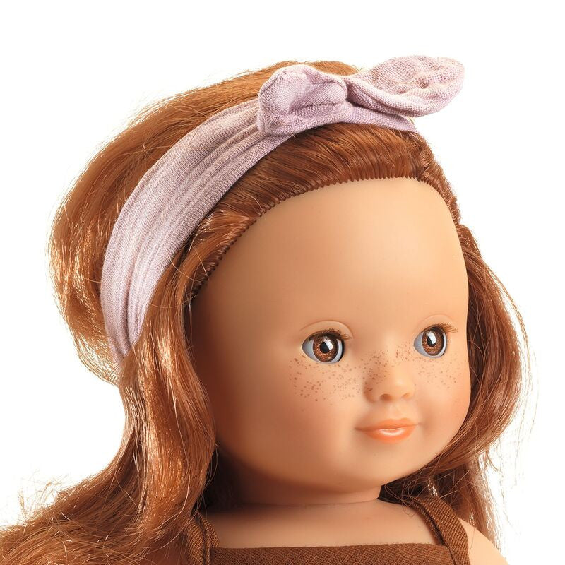 Djeco - Pomea Lovely Collection - Sophie Red Hair Doll 32cm