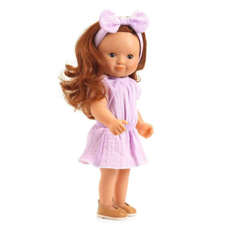 Djeco - Pomea Lovely Collection - Violette Dress & Ribbon Outfit