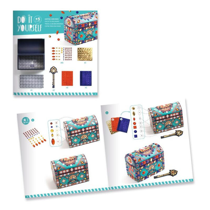 Djeco - Do It Yourself Super Treasure Chest