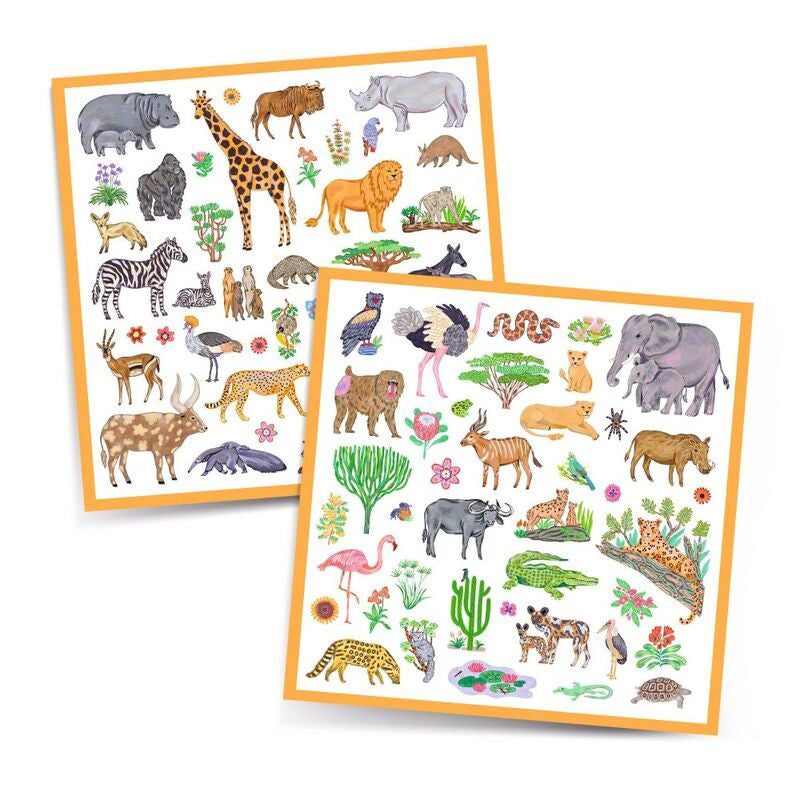 Djeco - Kenya Stickers