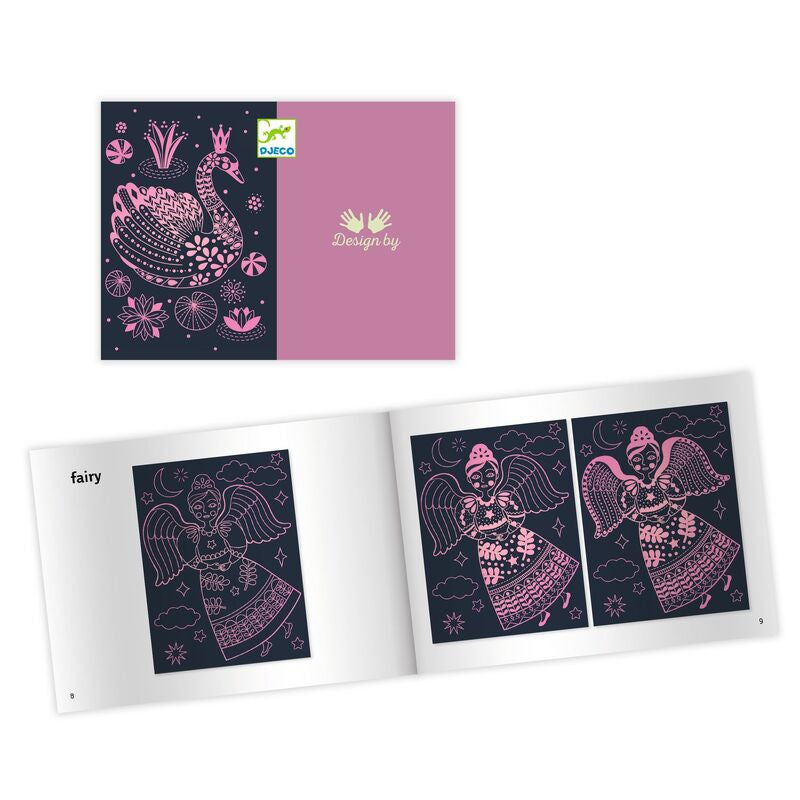 Djeco - Wonderful World Scratch Cards