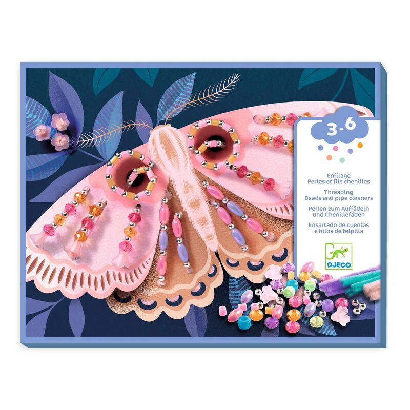 Djeco - Light up the Night Threading Set